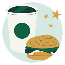 Starbucks® Rewards – Order Ahead, Endless Extras, Free Coffee